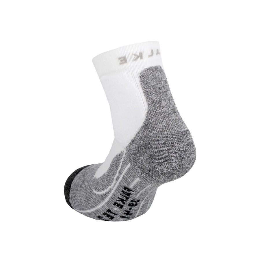 Tenniskleding Falke | Te 2 Short Tennissokken Heren Wit, Grijs