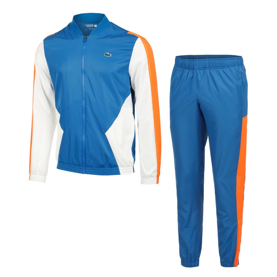 Tenniskleding Lacoste | Trainingspak Heren Blauw, Oranje