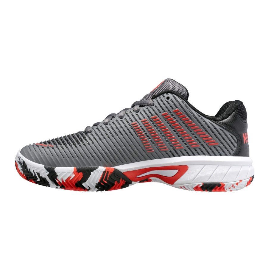 Tennisschoenen K-Swiss | Hypercourt Express 2 Gravelschoen Kinderen Grijs, Oranje
