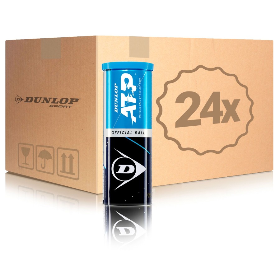 Tennisballen Dunlop | Atp 24X Verpakking 3 Stuks In Een Doos