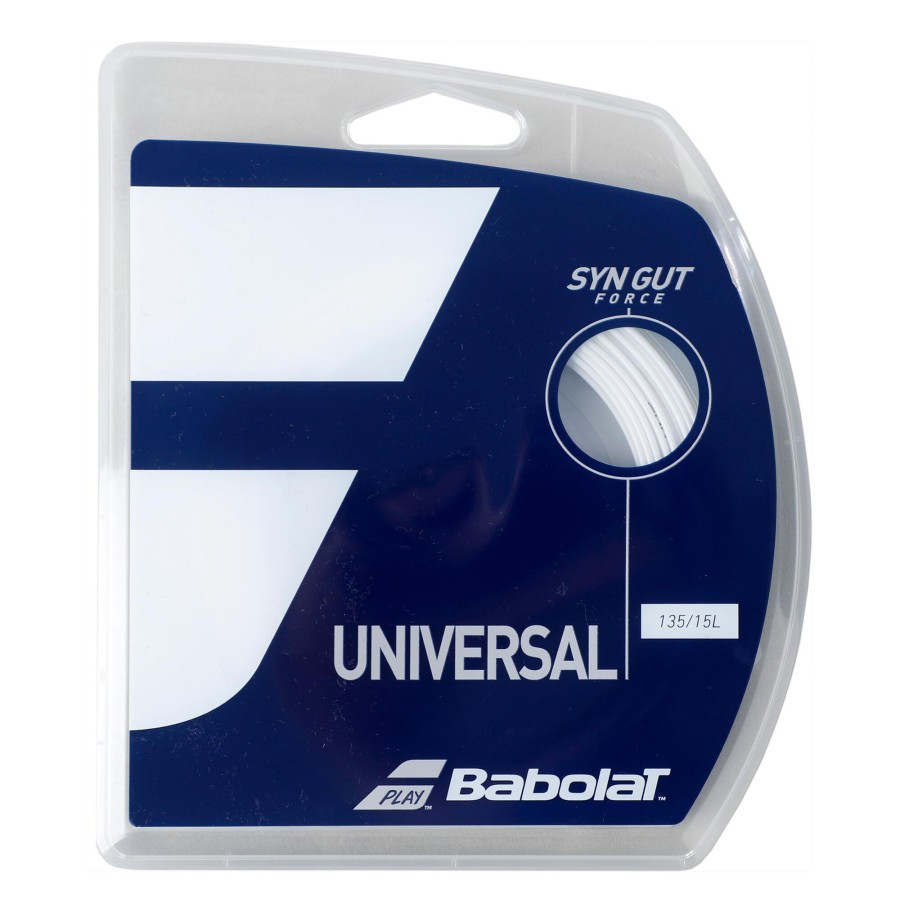 Tennissnaren Babolat | Synthetic Gut Force Set Snaren 12M Wit