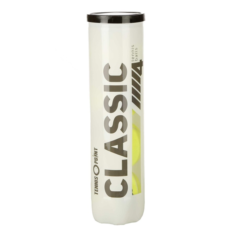 Tennisballen Tennis-Point | Classic Tennisball Verpakking 4 Stuks