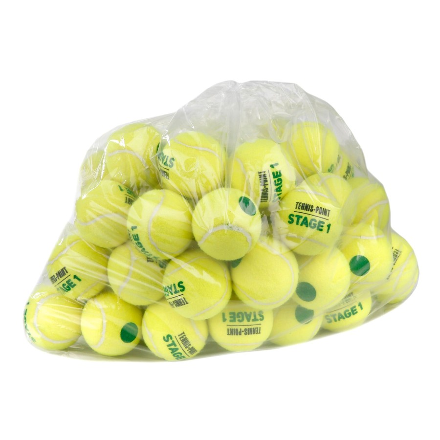 Tennisballen Tennis-Point | Stage 1 Zak 60 Stuks