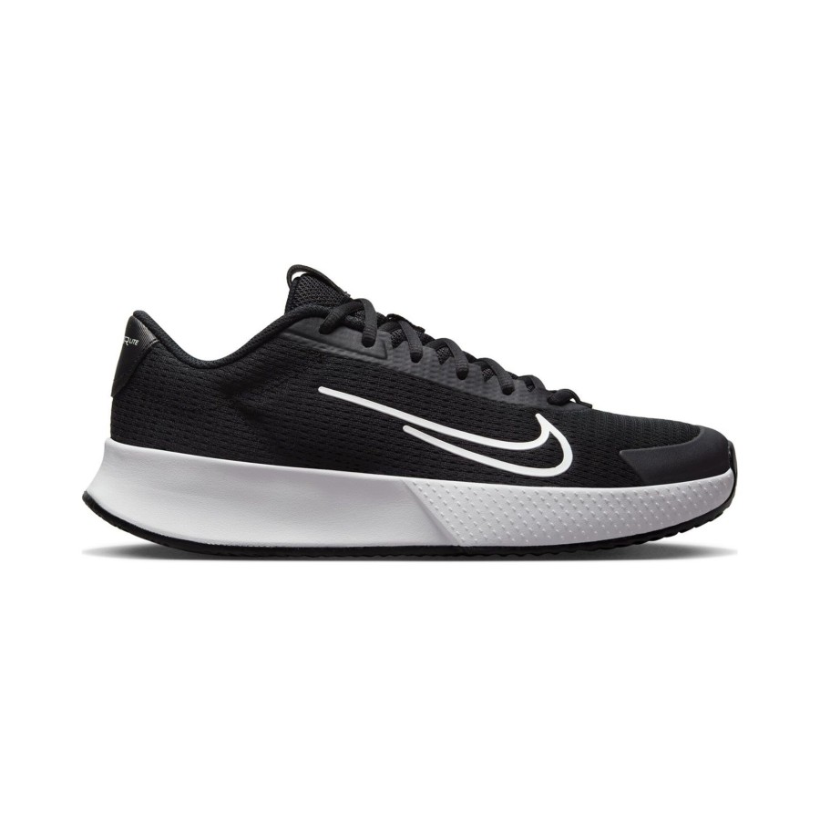 Tennisschoenen Nike | Vapor Lite 2 Gravelschoen Kinderen Zwart, Wit