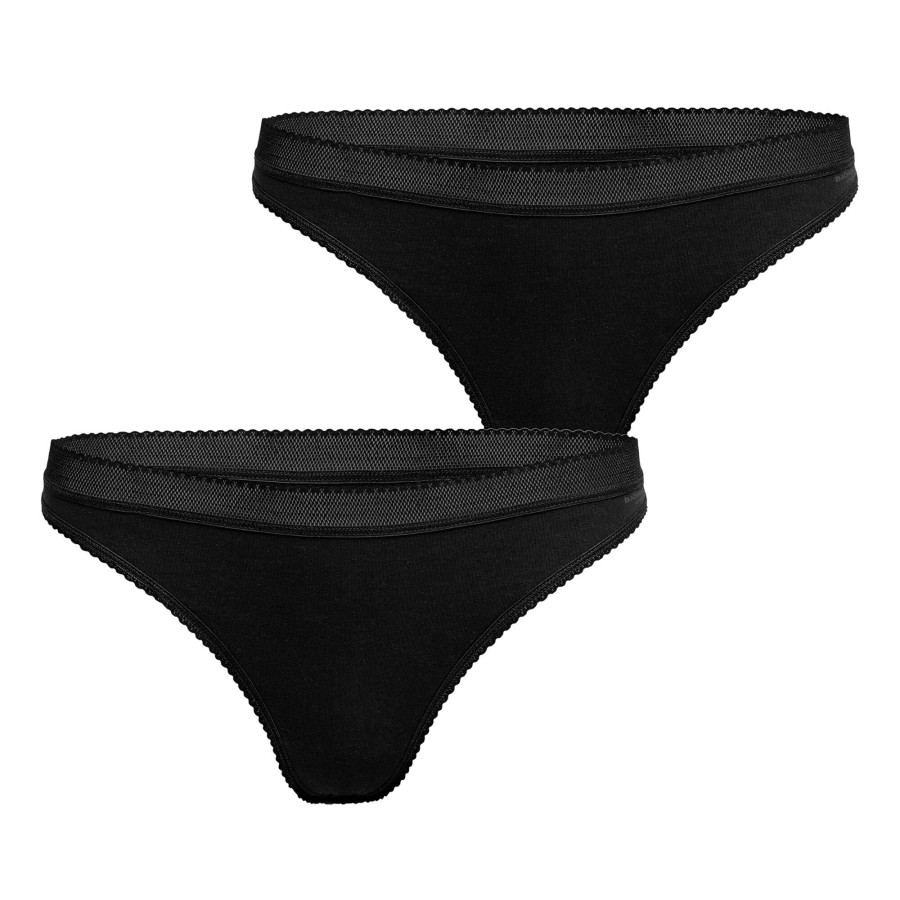 Tenniskleding Björn Borg | Core Thong String Verpakking 2 Stuks Dames