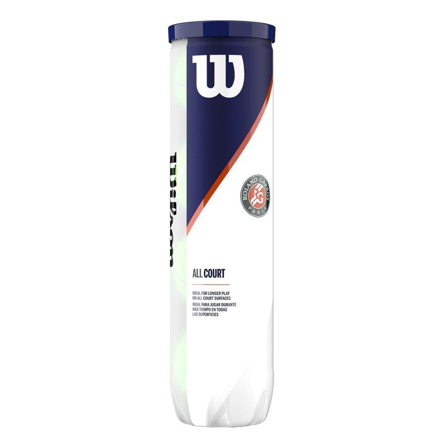 Tennisballen Wilson | Roland Garros All Court Verpakking 4 Stuks