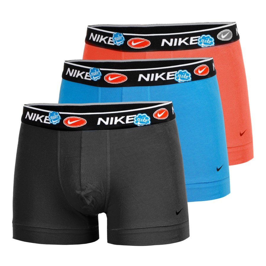 Tenniskleding Nike | Everyday Stretch Trunk Boxershort Verpakking 3 Stuks Heren Veelkleurig