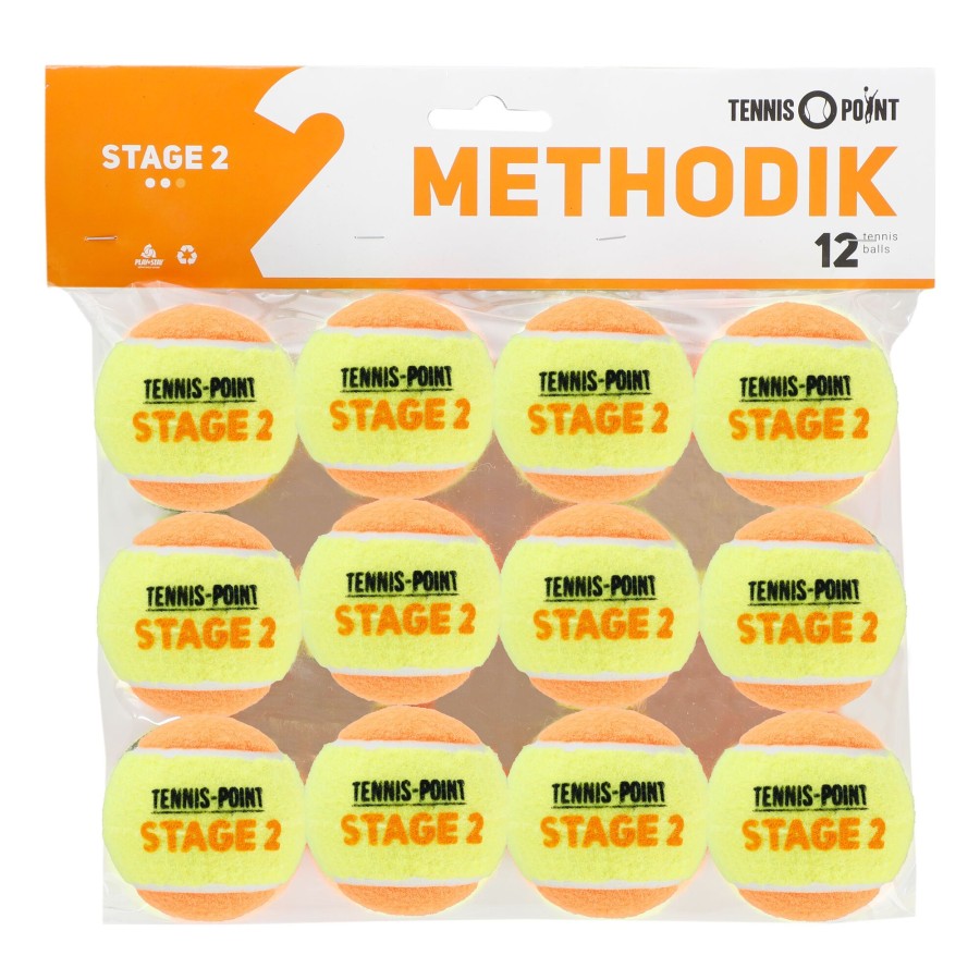 Tennisballen Tennis-Point | Stage 2 Zak 12 Stuks