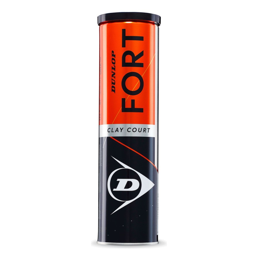 Tennisballen Dunlop | Fort Clay Court Verpakking 4 Stuks