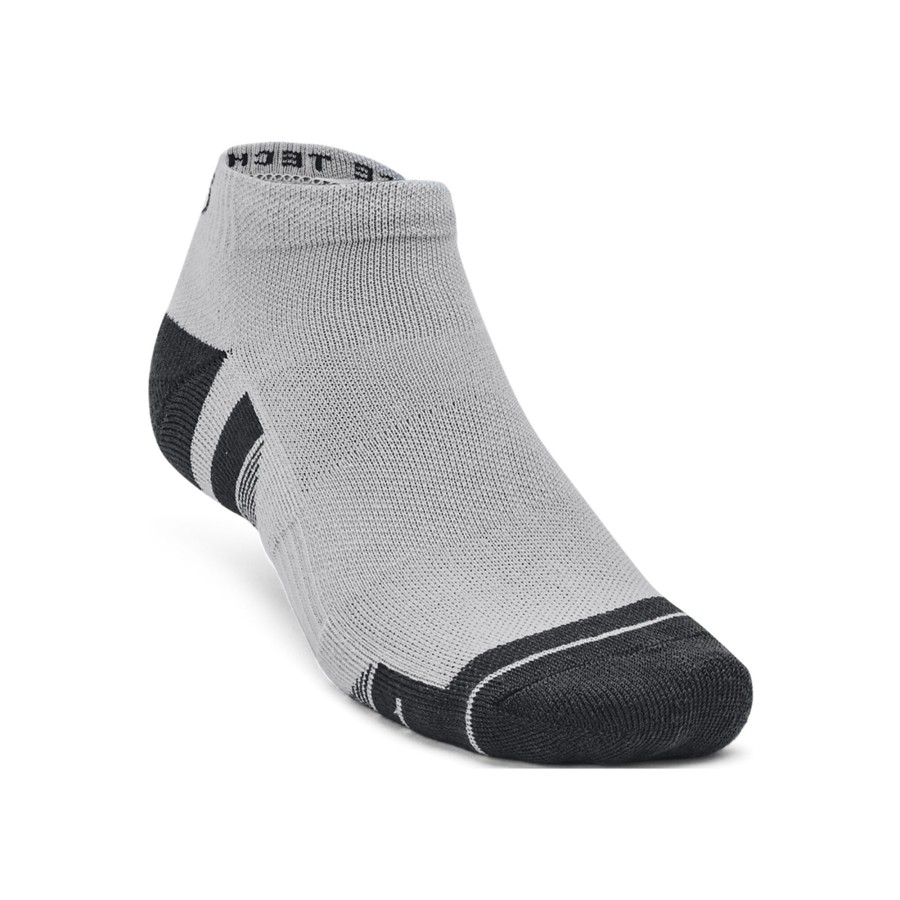Tenniskleding Under Armour | Performance Tech Low Tennissokken Grijs, Veelkleurig