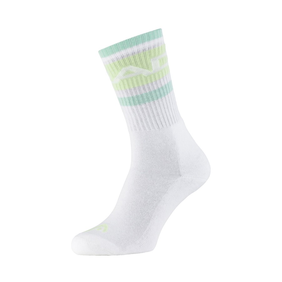 Tenniskleding HEAD | Crew Tennissokken Wit, Veelkleurig