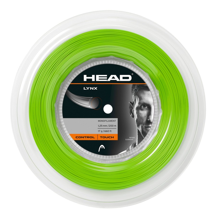 Tennissnaren HEAD | Lynx Rol Snaren 200M Groen