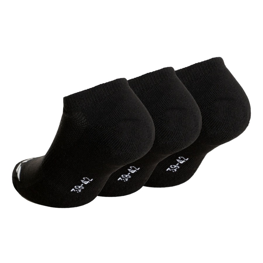 Tenniskleding Babolat | Invisible Tennissokken Verpakking 3 Stuks Zwart, Wit
