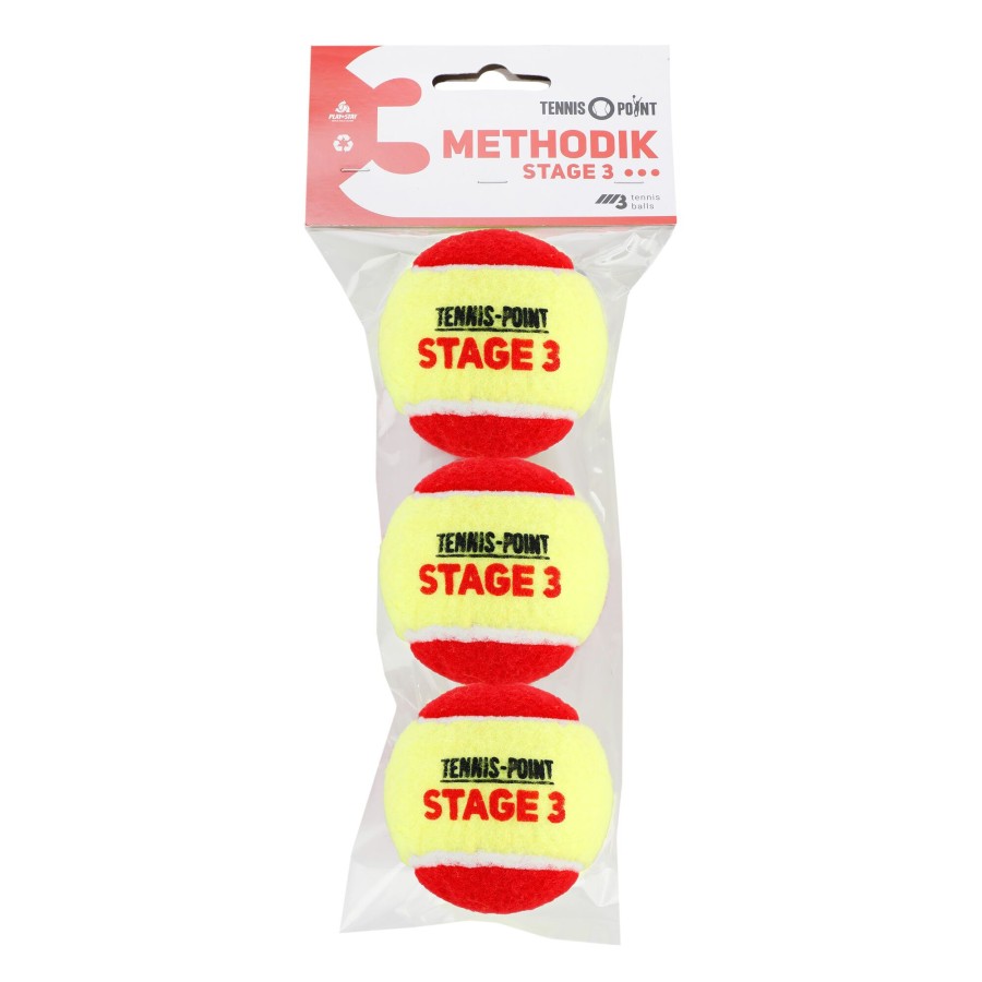 Tennisballen Tennis-Point | (Stage 3) Zak Met 3 Stuks