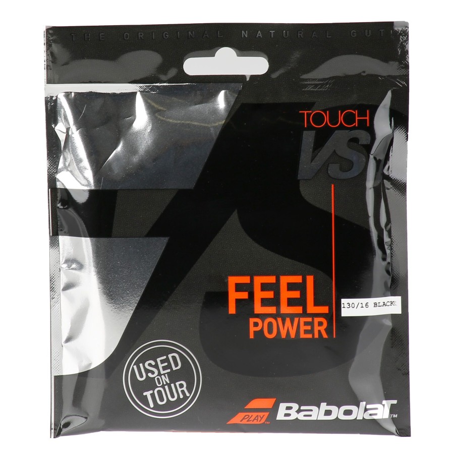 Tennissnaren Babolat | Touch Vs Set Snaren 12,2M Zwart