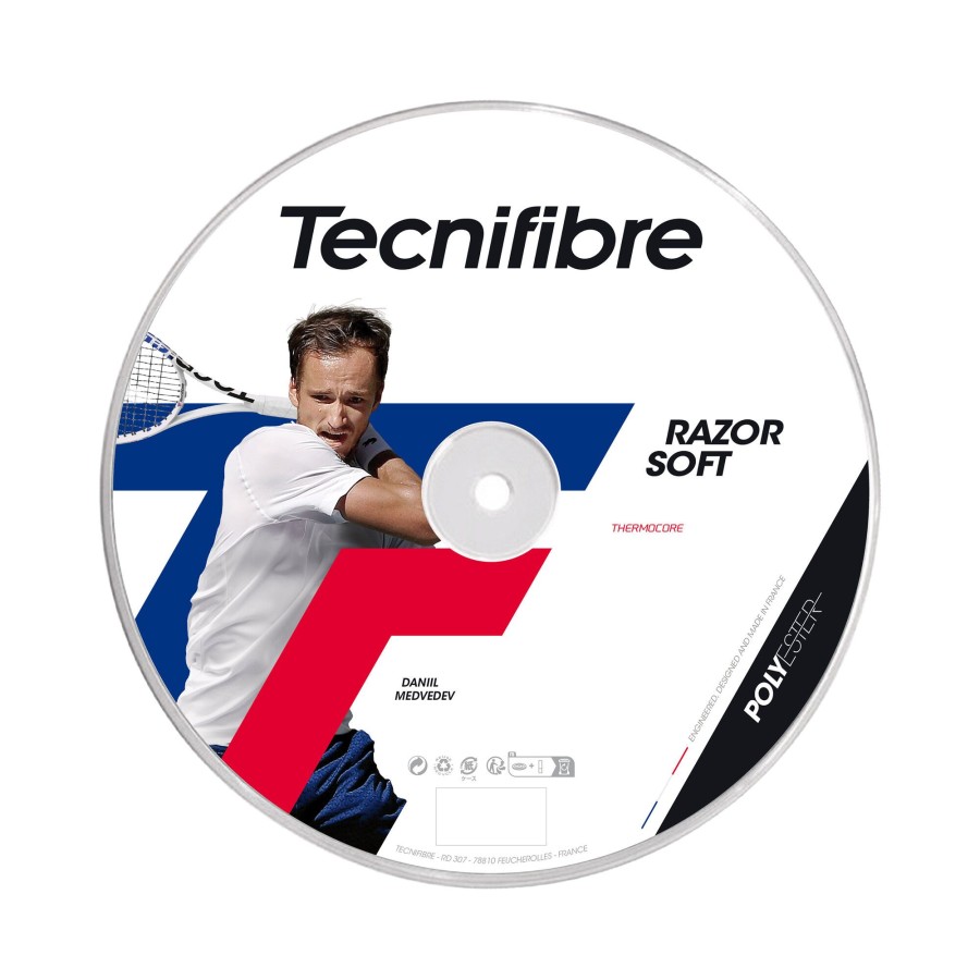 Tennissnaren Tecnifibre | Razor Soft 200M Rol Snaren