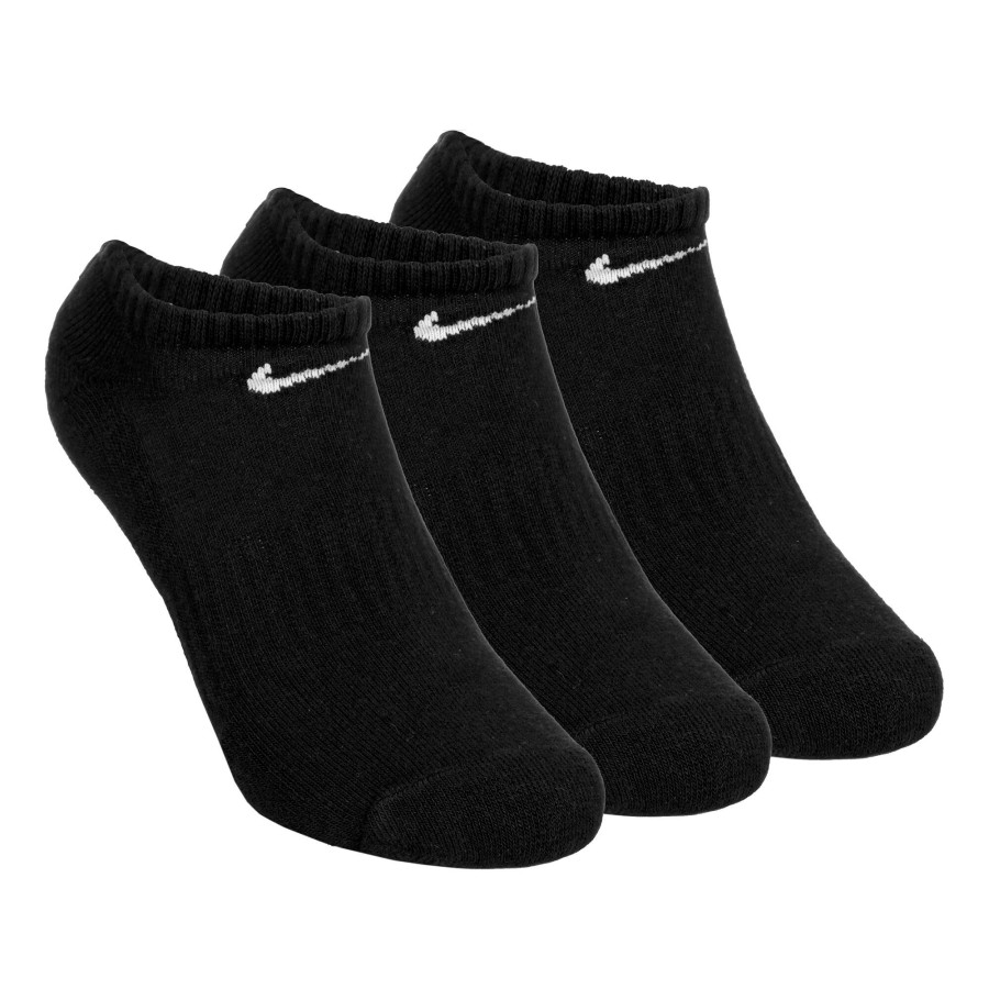 Tenniskleding Nike | Everyday Lightweight No Show Sportsokken Verpakking 3 Stuks Zwart, Wit