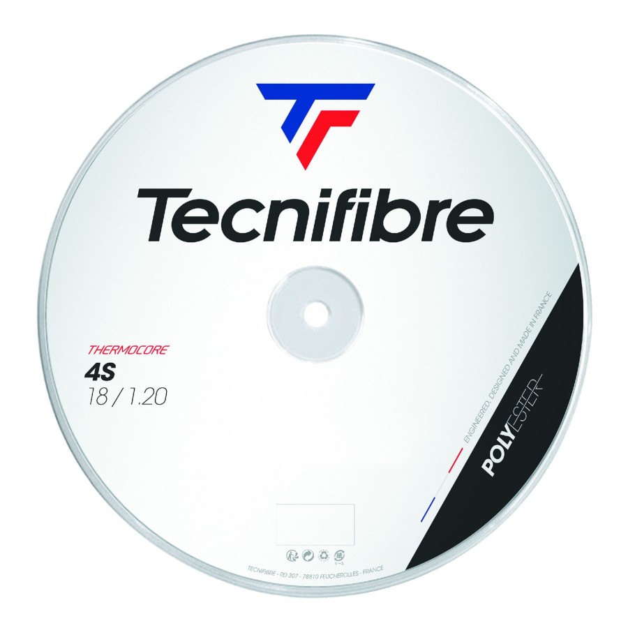 Tennissnaren Tecnifibre | Black Code 4S 200M Rol Snaren