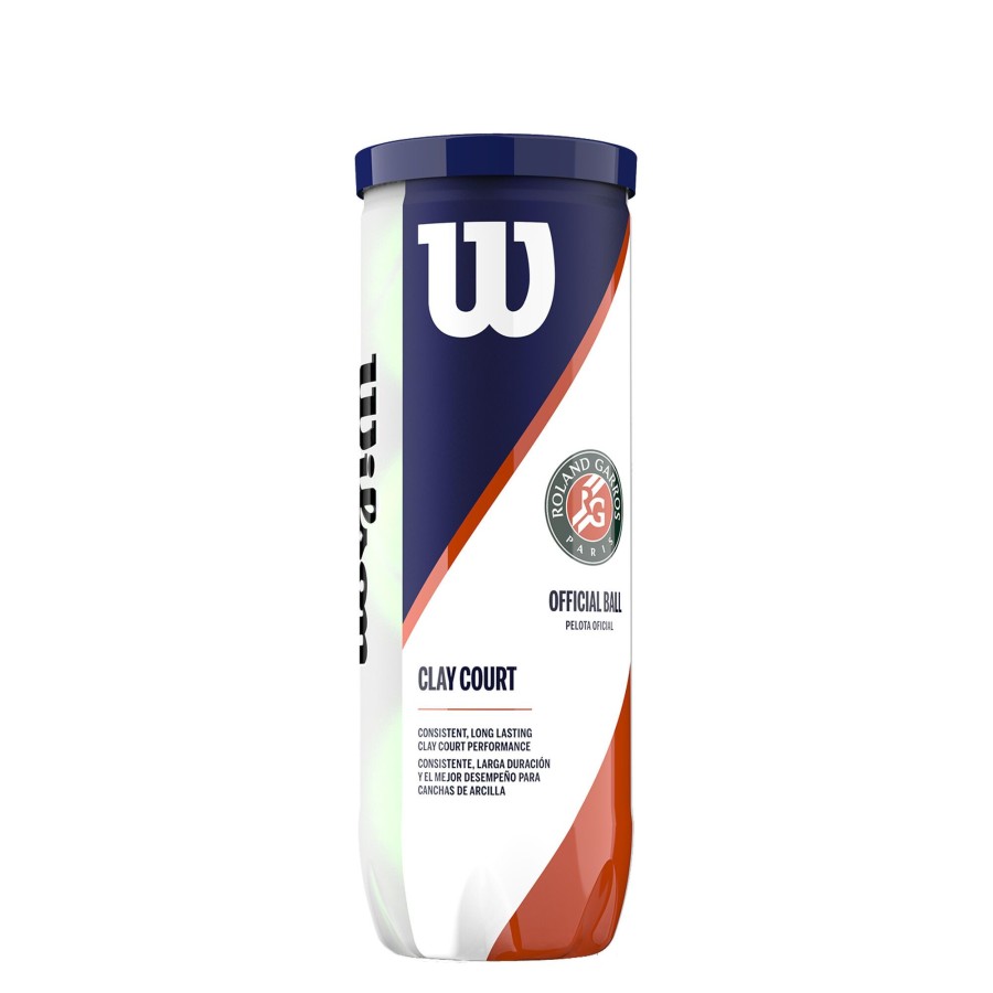 Tennisballen Wilson | Roland Garros Official Verpakking 3 Stuks