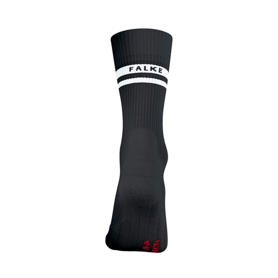 Tenniskleding Falke | Te4 Classic Tennissokken Heren Zwart